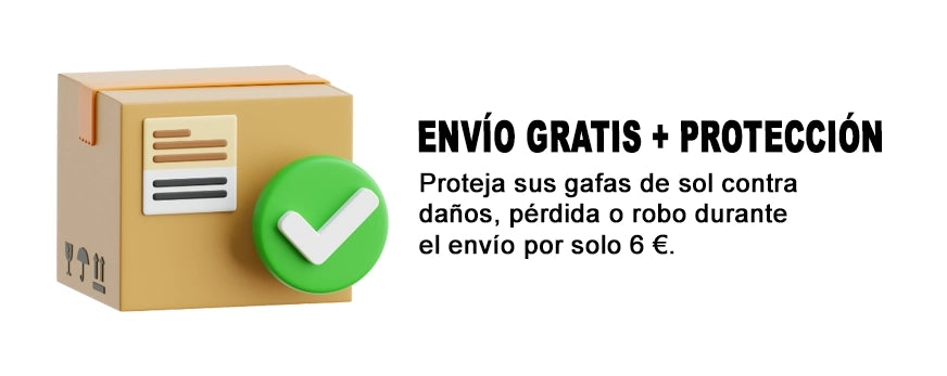 Protección con gafas de sol